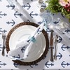 DII Anchors Print Outdoor Tablecloth 60x84