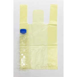 Japax JH-07 Grime Deodorizing Bag with Handle, Trash Bag, Cream, Approx. Length 13.8 x Width 7.9 inches (35 x 20 cm), Depth 3.9 inches (10 cm), Thickness 0.0006 inches (0.015 mm), Chemically Reduces 98% Odor, 20 Sheets