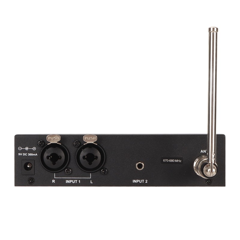 UHF Stereo Wireless Monitor System Professional 670‑680Mhz Wireless IEM System