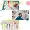 4pcs Plastic Baby Crib Pull Rings Kids Walking Exercises Assistant