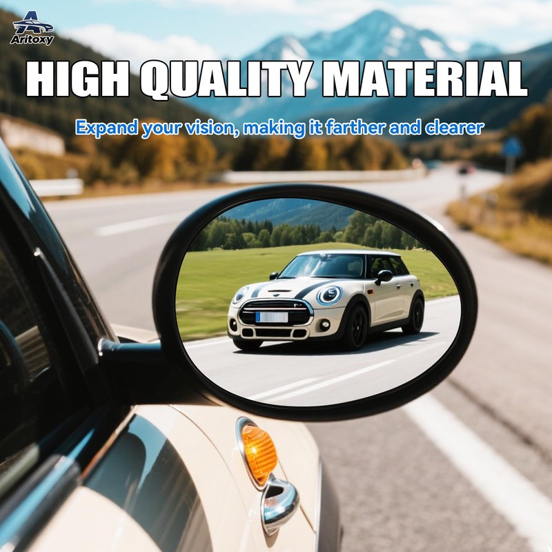 Aritoxy Passenger Heated Mirror Glass Fit for Mini Cooper 2007