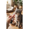 Kit 50 Premios Para Gato Cuidado Renal Probióticos Salmon