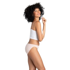 Fruit Of The Loom Womens Breathable Underwear, Moisture Wicking Keeps You Cool & Comfortable, Available Plus Size Bikini, Coolblend - Bikini - 4 Pack - Colors May Vary, 8 US
