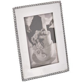 MARIPOSA 3790 Vertical Photo Frame, 7.39" x 1" x 5.90", Silver