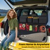 Snuopfy Car Trunk Organizer, Backseat Hanging Organizer with 8 Large