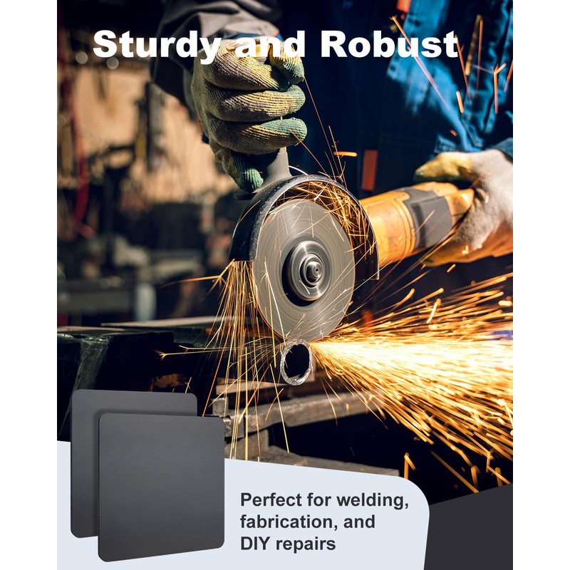 AOKLIT 10in x 10in x 1/4in Hot Rolled Steel Plate