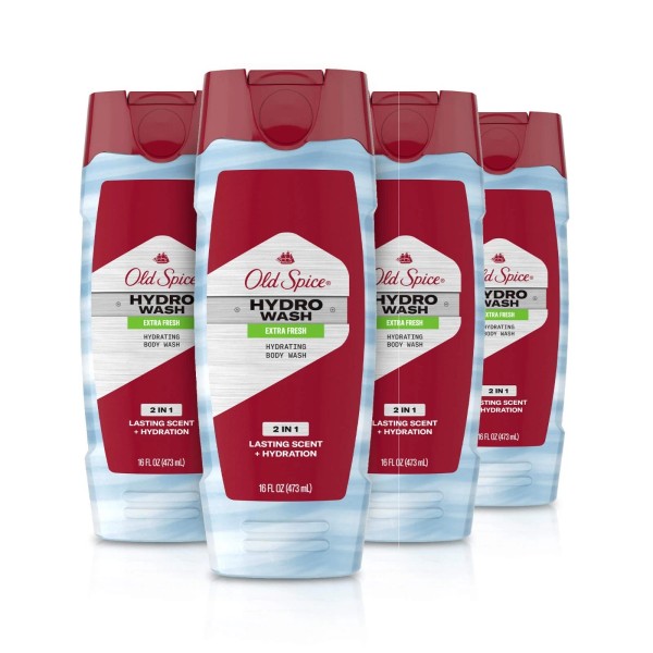 Old Spice Hydro Wash Body Wash for Men Hardest Working