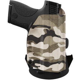 We The People Holsters - Tan Camo - Left Hand - OWB Holster Compatible with Springfield XD MOD.2 4" Service 9MM/.40SW