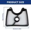 125B Air filter Fuel Line Kit Compatible with Husqvarna 125B