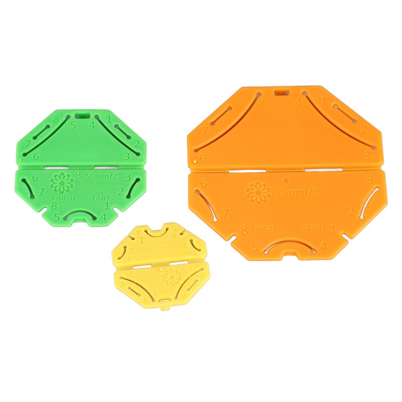 3pcs Flower Maker Set DIY Handcraft Quick Easily Kanzashi Flower
