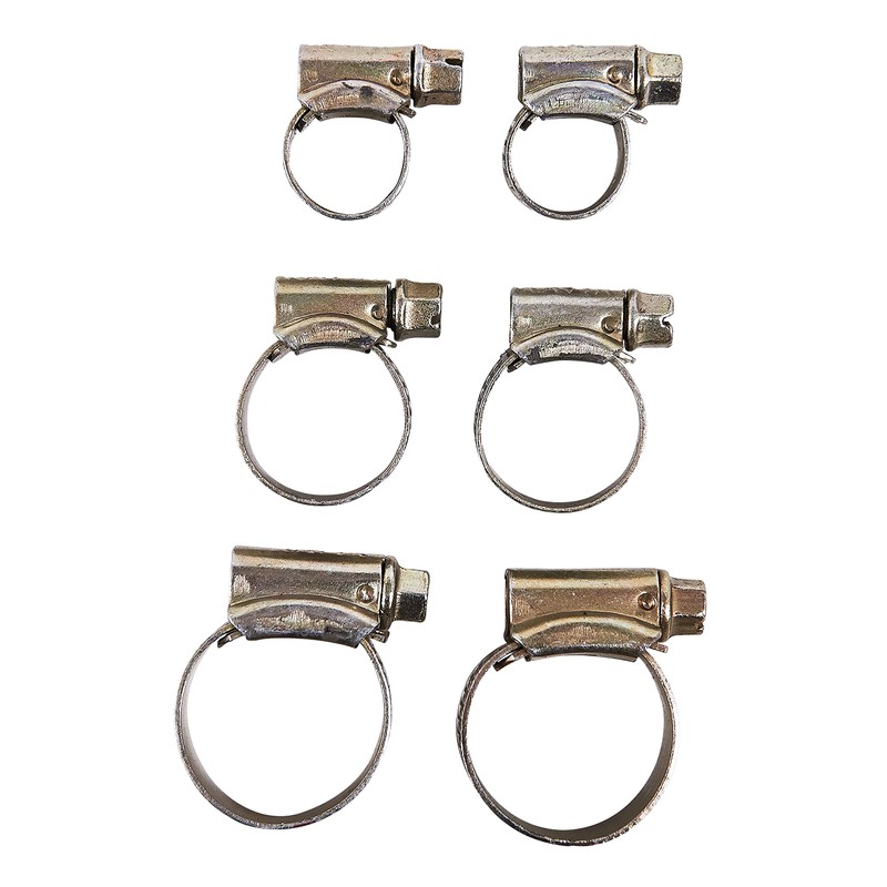 Amtech S4400 6 Piece Hose Clip Set