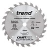 Trend Wood Circular Saw Blade, 184mm Diameter, 16mm Bore, 24