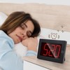 Timegyro LED Digital Wall Clock Battery Operated - Large Display
