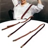 Suspenders Abrasion Resistance Exquisite Appearance Stylish Simple Adjustable Mens Suspenders