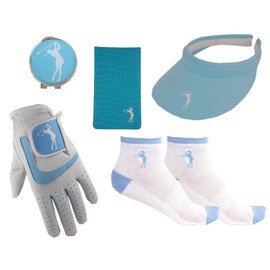 Mercia Golf Lady Golfers Blue Deluxe Gift Set (Medium)