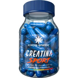 Essential Nutrition, Creatina Sport - 70 Cápsulas