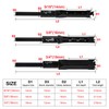 SaferCCTV Square Hole Drill Bit Set for Wood, Bearing Steel