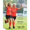 Jako Manchester 2.0 Women's Sports Shorts, red, 42-44