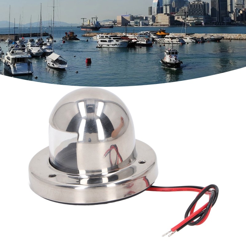 12V DC Boat Anchor Lights 135° White LED Navigation Stern
