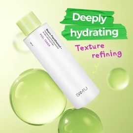 SAM'U Tónico Exfoliante Born Panthenol Peel, Hidratación Instantánea Con 7 Ácidos Hialurónicos Y Ceramidas, Tónico Exfoliante Suave Pha Para Mujeres – Cuidado Coreano Para Todo Tipo De Piel(180