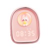 Smart Alarm Clock Cute Rabbit Capsule Look LED Night Light