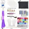 GLTECK Hotfix Applicator, Bedazzler Kit with 5784 PCS Rhinestones for