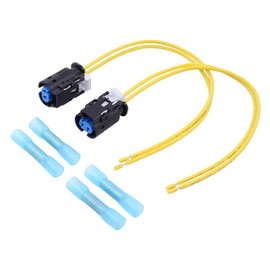 Exhaust Gas Temperature Sensor Plug Cable Set Temperature Sensor Cable Repair Kit Temperature Sensor Connector Wiring Harness Connector Cable Repair Kit for F55 F56 Clubman F54 Countryman F60 F57