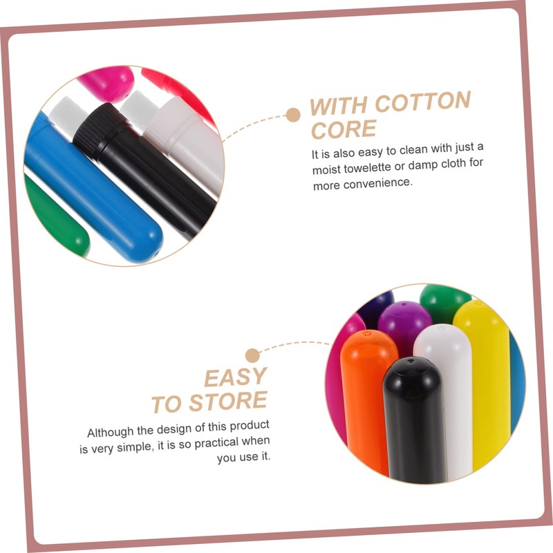 KOMBIUDA 5sets Essential Oil Stick Aromatherapy Nasal for Essential Oils