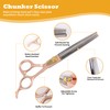 7 Inch Professional Dog Grooming Scissors Kit, 6-in-1 Grooming Scissors