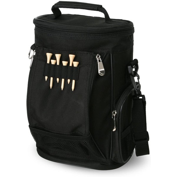 Intech USA Golf Bag Cooler and Accessory Caddy, Black