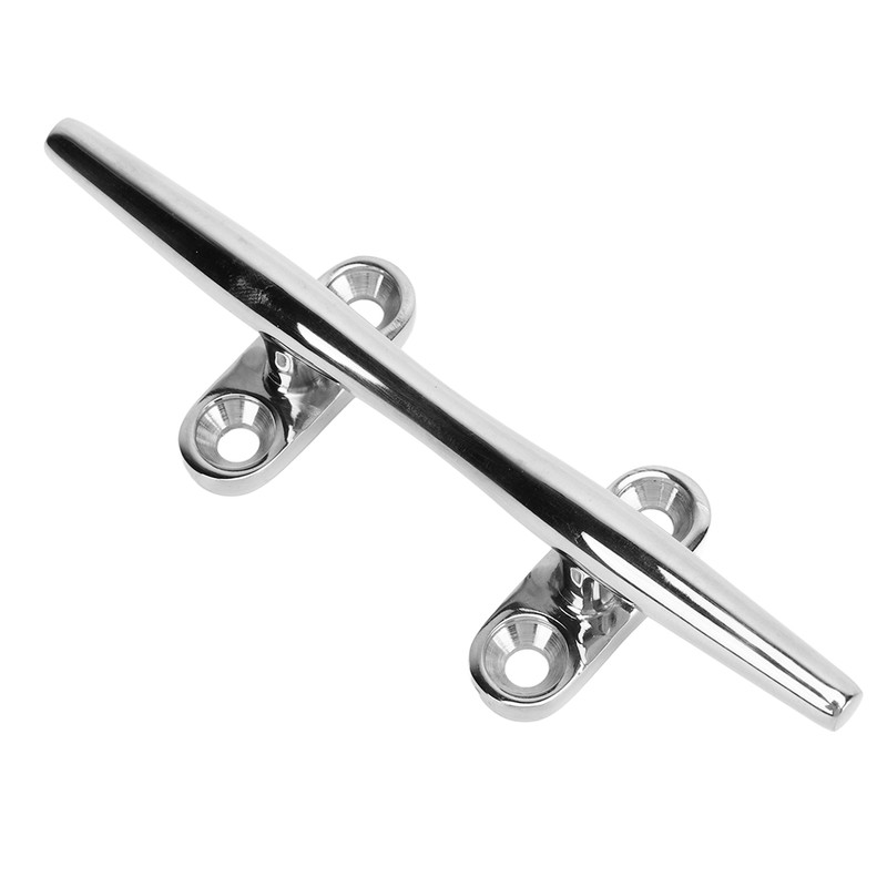 Boat Cleat Open Base Heavy Duty 316 Stainless Steel Boat