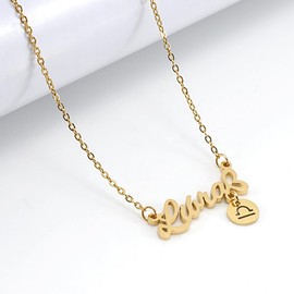 RONKAHSHOW Zodiac Constellation Horoscope Pendant Necklaces for Girls Gold Plated Astrology Necklaces for Women Best Gift for birthday Jewelry Gift, Gold, No Gemstone