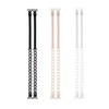 3 Pairs Dress Straps for Strapless Dress, Adjustable Heart Bra