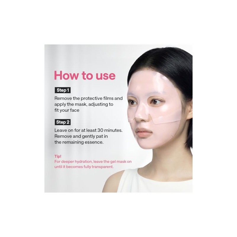 Mediheal Mascarilla De Colágeno Profundo(10 Unidades) Mascarilla De Gel De