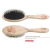 Lombard Cutlery Wooden Hair Paddle Brush with Anti Static Effect