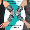 DOUKOM Hinged ROM Elbow Brace, Adjustable Post-Op Splint Stabilizer for