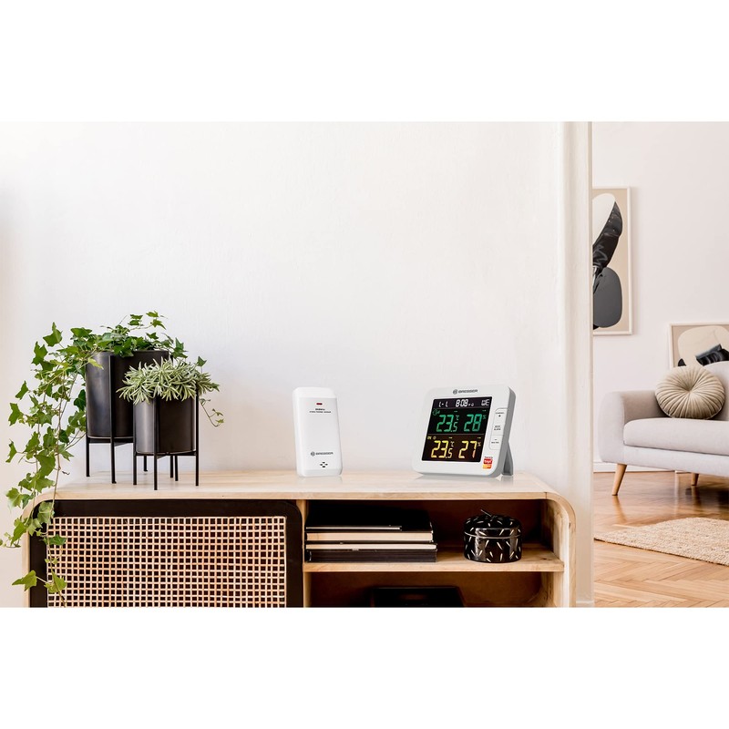 Bresser WiFi Smart Home 7-Channel Tuya Wireless Thermometer Hygrometer with
