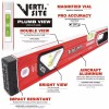 Goldblatt 48" Torpedo Level Vertical Site 3Vials 0°/90° Die Cast