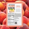 PURE KICK Energy Singles To Go Drink Mix, Peach Tea,
