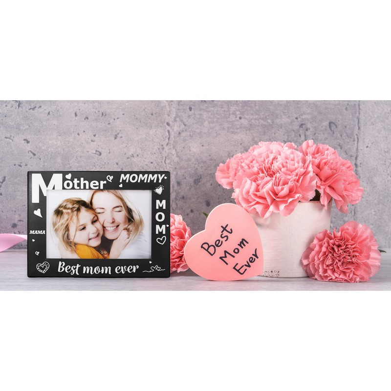 LEADEX Gift For Mom Mother's Day Photo Frame Best Mom