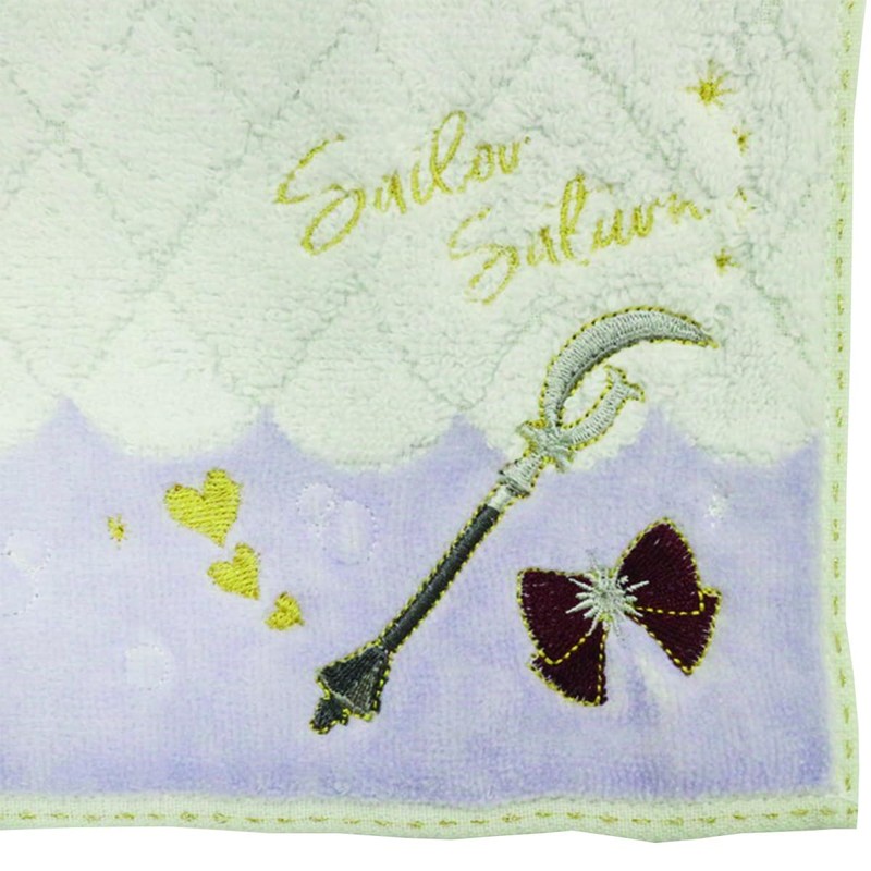 BANDAI 4085002600 Mini Towel, Sailor Moon, Charlotte (Sailor Saturn), Approx.