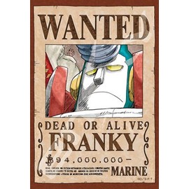 150 Piece Jigsaw Puzzle ONE PIECE Frankie Mini Puzzle (4 x 5.8 inches)