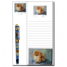 Pomeranian Stationery Gift Set