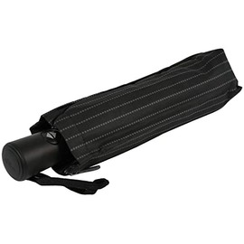 s.Oliver X-Press Men's Pocket Umbrella with Automatic Open/Close (Striped), striped, Pocket umbrella