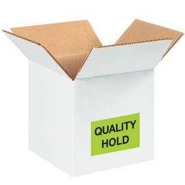 Tape Logic Shipping & Handling Label, Legend"Quality Hold", 3" L x 2" W, Fluorescent Green (DL1132)