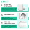 EZAIoT WLAN Socket Thermostat - Heating/Cooling/Timer, Includes 3 m &