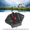 DC 32V Circuit Breaker with Switch Manual Reset Waterproof for