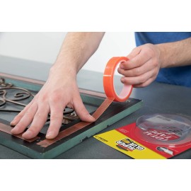 Super Glue Total Tape Double Sided Adhesive Tape 075 Inch x 98 Inch Strong Indoor Outdoor