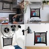 VEHIRIE 2 Pack Cargo Net Pocket Storage Net Motorhome Netting