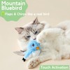 leafur Cat Toy Flapping Bird, Kitten Toys Touch Activated, Cat
